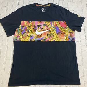 Kevin Durant Nike XL NBA basketball KD golden chain wildlife logo Y2K sport suns